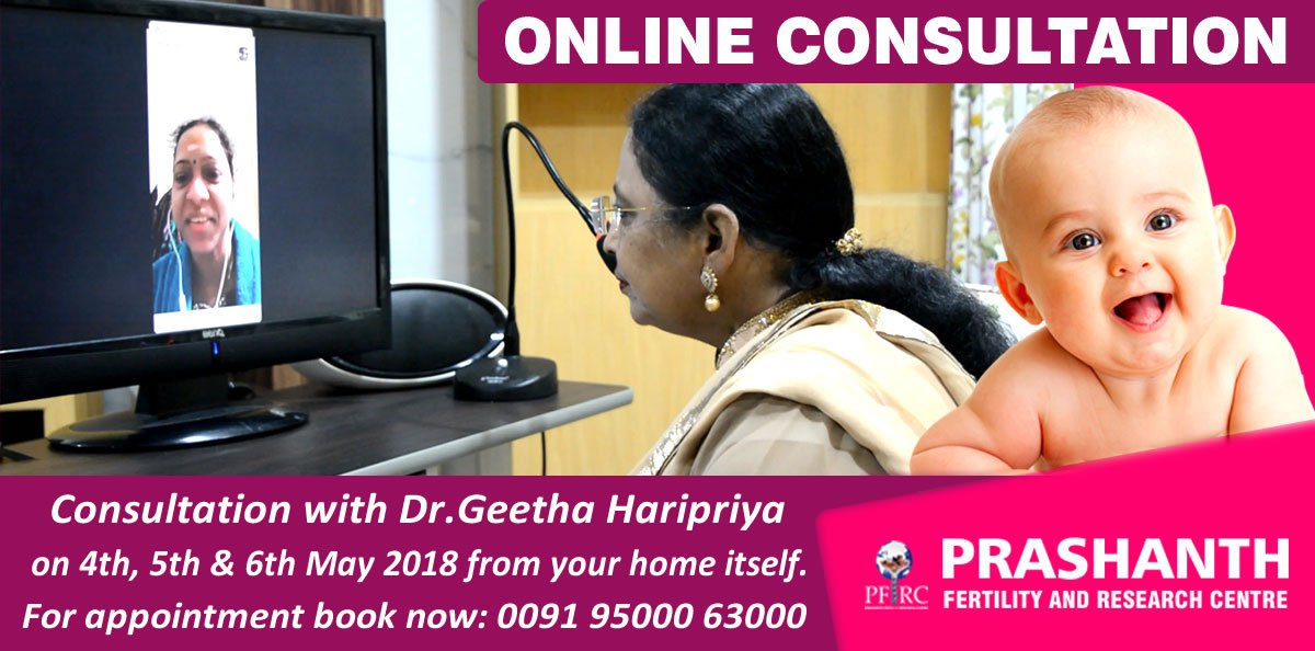 Online Consultation with Dr Geetha Haripriya